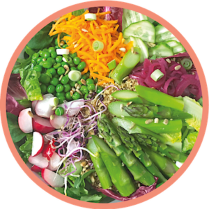 "SpargelVegan" Salat